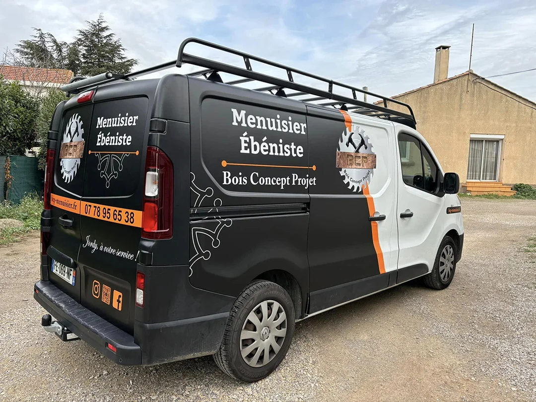 flocage vehicule publicitaire paulhan