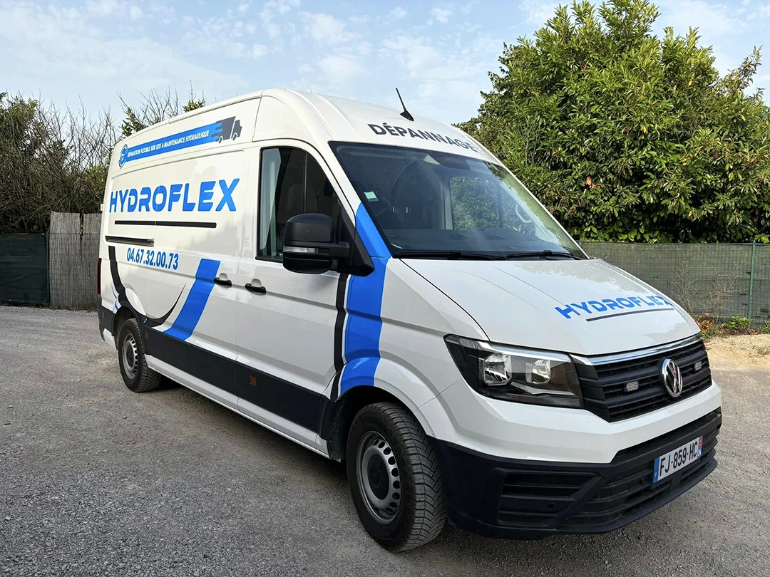 flocage publicitaire camion