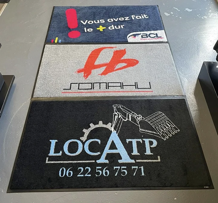 objet publicitaire tapis